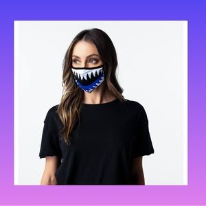 ETHIKA Woman’s Face Mask Blue New